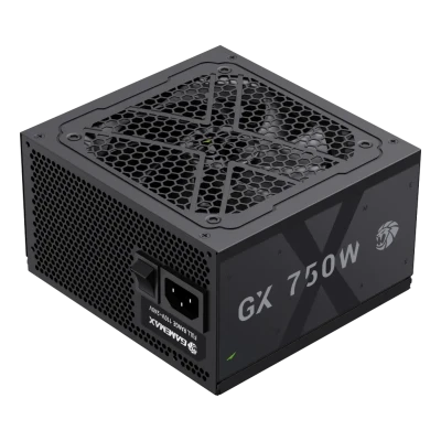 Gamemax PSU  |  GX 750GF  |  750 W  |  Zelta  |  Pilna Moduļa