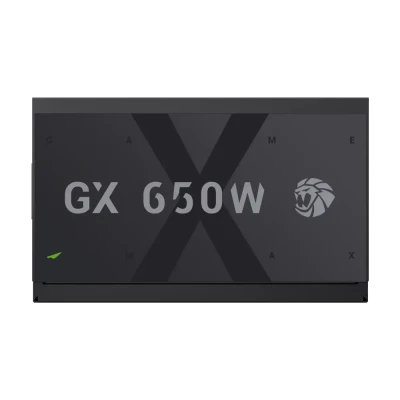 Gamemax PSU  |  GX 650GF  |  650 W  |  Gold  |  Full Modular