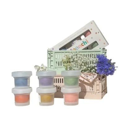 Noonchi Organic Play Dough Set 03 Botanical
