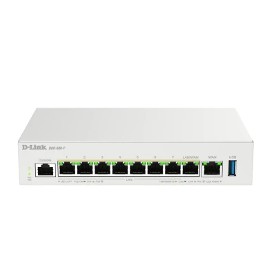 D-Link DBR-600-P PoE Router  |  1x 2.5GbE WAN  |  8x Gigabit RJ-45  |  USB 3.0