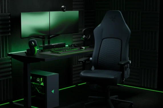 Razer Ergonomic Gaming Chair with Breathable Comfort  |  Iskur V2 NewGen  |  Black