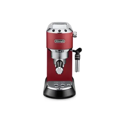 Delonghi  |  Espresso Machine with Milk Frother  |  Dedica EC685.R  |  15 bar  |  Semi-Automatic  |  1300 W  |  Red