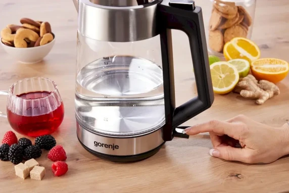 Gorenje K17OGS Kettle, Electric, Capacity 1.7 L, Power 2200 W, Stainless steel  |  Gorenje