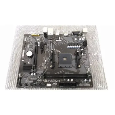 SALE OUT.  |  Gigabyte  |  A520M K V2 1.0 M / B  |  Processor family AMD  |  Processor socket AM4  |  DDR4 DIMM  |  Memory slots 2  |  Supported hard disk drive interfaces 	SATA, M.2  |  Number of SATA connectors 4  |  Chipset AMD A520  |  Micro ATX  |  U