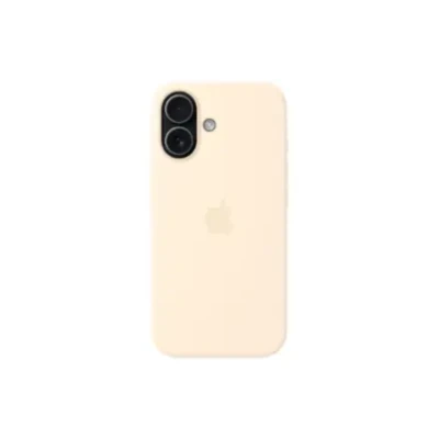 Apple iPhone 17 Силиконовый чехол с MagSafe – Ваниль