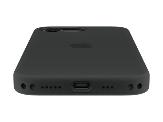 Apple iPhone 17e Silicone Case with MagSafe – Black