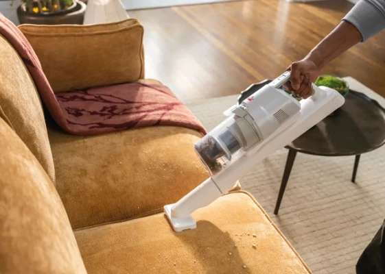 Bissell Stick Vacuum  |  PowerClean  |  Cordless operating  |  200 W  |  Operating time (max) 40 min  |  Warm White / Gray / Sparkling Silver