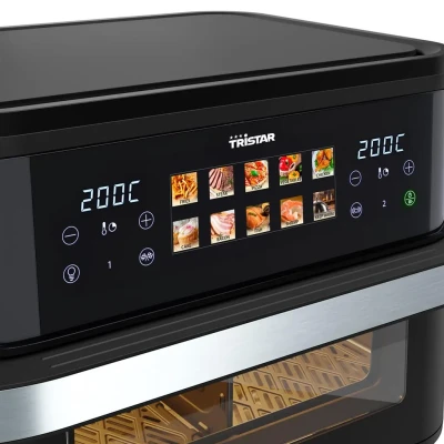 Tristar  |  Dualzone Flex Airfryer  |  FR-9078  |  10 L  |  2800 W  |  Black