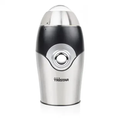 Tristar Coffee grinder  |  KM-2270  |  150 W  |  Coffee beans capacity 70 g  |  Number of cups 10 pc(s)  |  Stainless steel