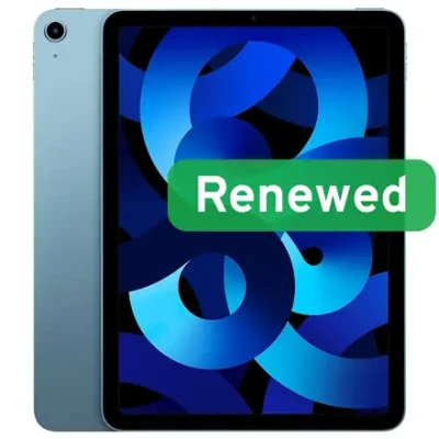 APPLE RENEWED  |  CPO  |  iPad Air (2024) 6th  |  11"  |  M2  |  8GB  |  256 GB  |  Blue  |  iPad OS  |  12 m Warranty