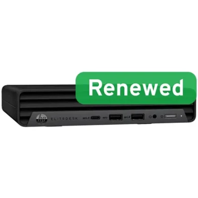 HP  |  Grade A  |  EliteDesk 800 G6  |  i5-10500  |  16GB  |  256GB SSD  |  Intel UHD Graphics 630  |  W11 Pro  |  HP Renewed