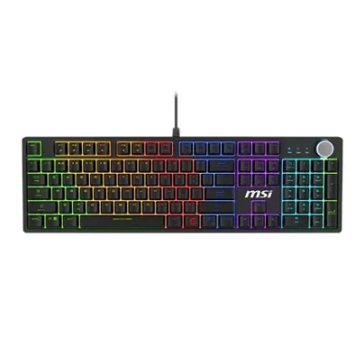 MSI FORGE GK320 RED US  |  Gaming keyboard  |  Wired  |  US  |  Mechanical RED Switches