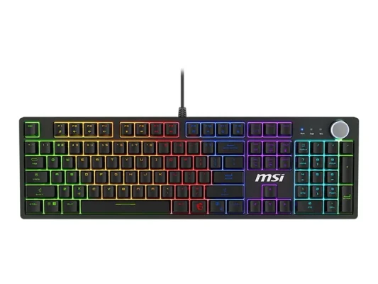 MSI FORGE GK320 RED US  |  Gaming keyboard  |  Wired  |  US  |  Mechanical RED Switches