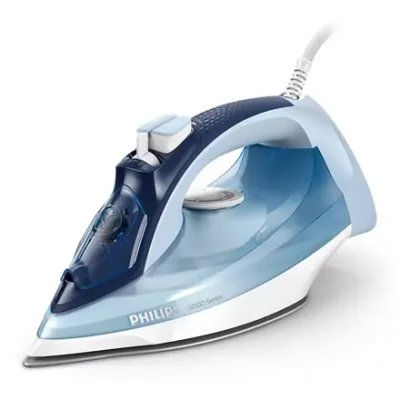 Philips  |  Iron  |  DST5030 / 20  |  Steam Iron  |  2400 W  |  Water tank capacity 320 ml  |  Continuous steam 45 g / min  |  Steam boost performance 180 g / min  |  Blue / White
