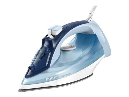 Philips  |  Iron  |  DST5030 / 20  |  Steam Iron  |  2400 W  |  Water tank capacity 320 ml  |  Continuous steam 45 g / min  |  Steam boost performance 180 g / min  |  Blue / White