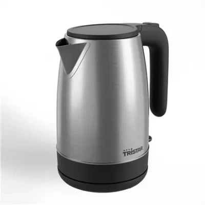 Tristar Kettle  |  WK-1348  |  Electric  |  2200 W  |  1.7 L  |  Stainless steel  |  360° rotational base  |  Stainless Steel / Black