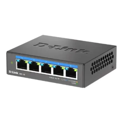 D-LINK DMS-105 / E 5-Port 2.5G Multi-Gigabit Desktop Switch  |  D-Link