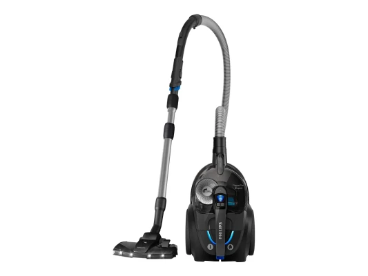 Philips  |  Пылесос  |  FC9747 / 09 PowerPro Expert  |  Без мешка  |  Мощность 900 Вт  |  Вместимость пыли 2 л  |  Черный