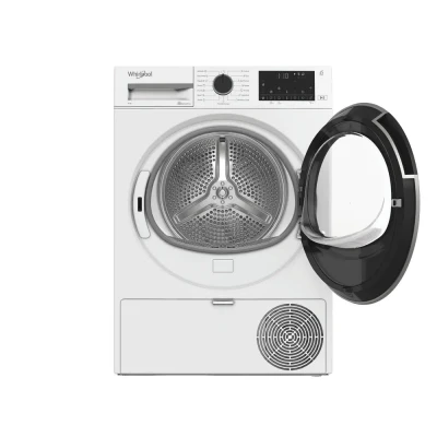 Whirlpool Dryer Machine  |  WP D9 WBS EE  |  Energy efficiency class D  |  Front loading  |  9 kg  |  Heat pump  |  Digital  |  Depth 61 cm  |  White