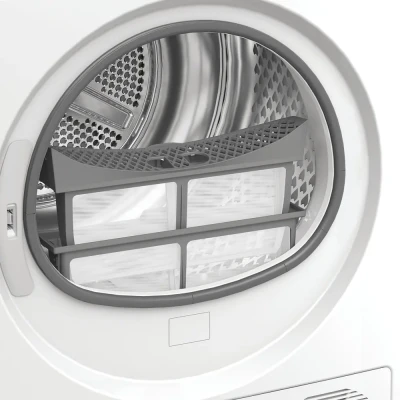 Whirlpool Dryer Machine  |  WP C8 WBS EE  |  Energy efficiency class C  |  Front loading  |  8 kg  |  Digital  |  Depth 61 cm  |  Steam function  |  White