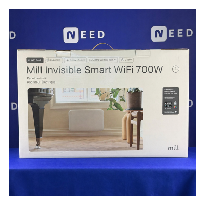 Mill Invisible Smart WiFi Heater  |  PA700WIFI4  |  Panel Heater  |  700 W  |  Suitable for rooms up to 9-12 m²  |  White  |  IPX4