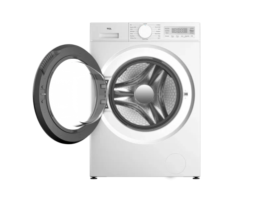 TCL FF0844WA0 Washing machine, A-20%, Front loading, Washing capacity 8 kg, 1400 RPM, Depth 52 cm, White  |  TCL