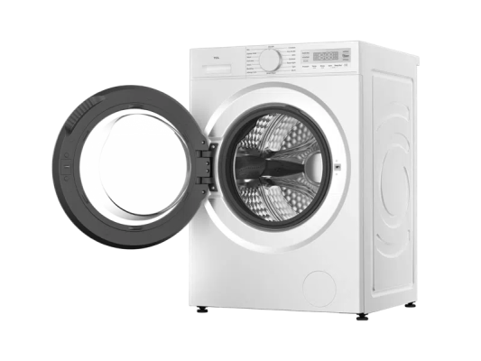 TCL FF0844WA0 Washing machine, A-20%, Front loading, Washing capacity 8 kg, 1400 RPM, Depth 52 cm, White  |  TCL