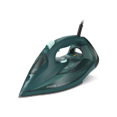 Philips  |  Iron  |  DST7050 / 70  |  Steam Iron  |  2800 W  |  Water tank capacity 300 ml  |  Continuous steam 50 g / min  |  Steam boost performance 250 g / min  |  Green