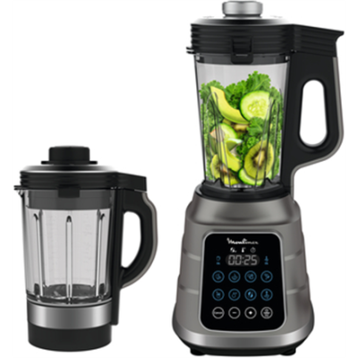 TEFAL  |  Блендер  |  BL985A31  |  Настольный  |  1300 Вт  |  Материал чаши Стекло  |  Объем чаши 1.4 л  |  Ломка льда  |  Серый