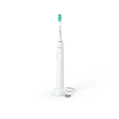 Philips Sonicare Series 2100 HX3651 / 13 elektriskā zobu birste  |  Uzlādējama  |  1 tīrīšanas režīms  |  1 birstes uzgalis  |  Balta