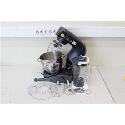SALE OUT. ETA Kitchen machine  |  Gratus EVO Elegance 102890125  |  1500 W  |  Number of speeds 8  |  Bowl capacity 3.5 L  |  Blue  |  DEMO, USED