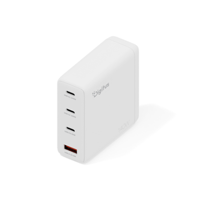 Зарядное устройство Digitus USB GaN 140W, 3x USB-C, 1x USB-A  |  DA-10305