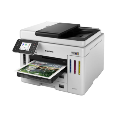 Canon  |  MAXIFY GX7150  |  Multifunction printer  |  Ink-jet  |  Colour  |  A4  |  Wi-Fi  |  White