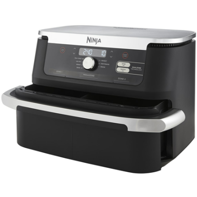 NINJA  |  Double Air Fryer  |  Foodi FlexDrawer AF500EU  |  10.4 L  |  2470 W  |  Black