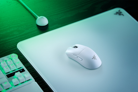 Razer Gaming Mouse  |  Viper V4 Pro Esports  |  Wireless  |  Razer HyperSpeed Wireless Gen-2, Wired  |  White