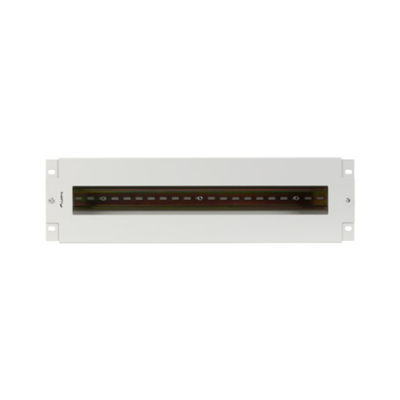 Lanberg 19" 3U Панель распределения напряжения с DIN-рейкой TS-35  |  Серый