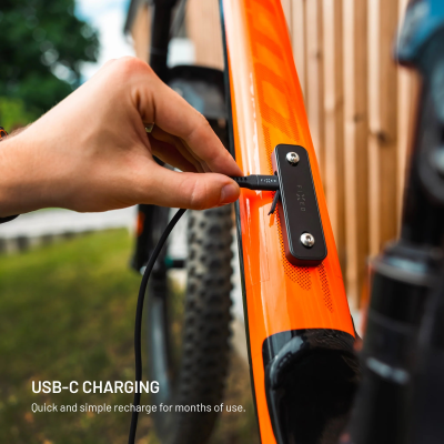 Fixed Tag Bikee with Find My Support  |  Black