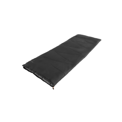 Easy Camp Starling Square Black 10°C  |  Sleeping Bag  |  190 x 75 cm  |  5 to 15 °C  |  One-way, L-shaped