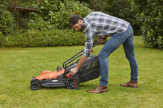 BLACK & DECKER  |  BEMW481ES-QS  |  Elektriskais zāles pļāvējs