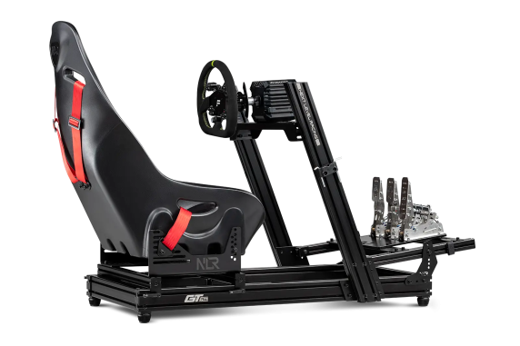 Next Level Racing Alumīnija simulatora cockpits, stūres plates izdevums  |  GTElite Lite  |  Melns