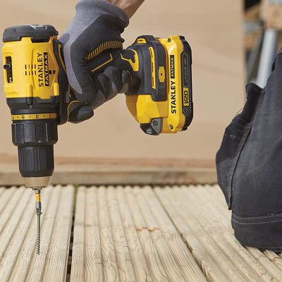 Stanley  |  18V V20 Brushless Drill Driver - 2.0Ah Kit  |  SFMCD710D2K-QW  |  18 V  |  2.0 Ah  |  Lithium Ion