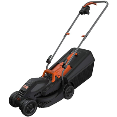 Электрическая газонокосилка BLACK & DECKER BEMW351-QS, 1000 Вт, 32 см