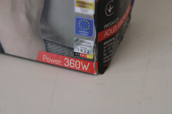SALE OUT. Adler Electric Hot water bottle warmer  |  AD 7427  |  Number of heating levels 1  |  Number of persons 1  |  Remote control  |  Soft polar  |  360 W  |  Gray  |  DAMAGED PACKAGING