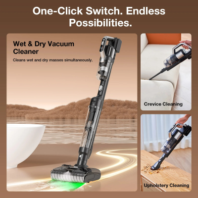 Jimmy Vacuum Cleaner and Washer  |  PW11 Plus  |  Cordless operating  |  Washing function  |  400 W  |  21.6 V  |  Operating time (max) 40-75 min  |  Black / Silver