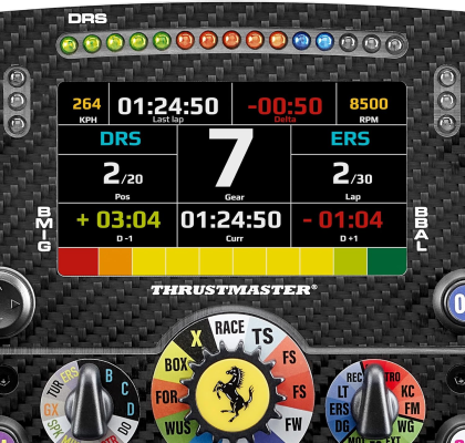 Thrustmaster Steering Wheel Add-On Ferrari SF-25 Edition  |  Black