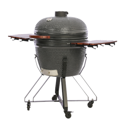 TunaBone  |  Kamado klasiskā 26" grils  |  Izmērs XL  |  Tumši pelēks
