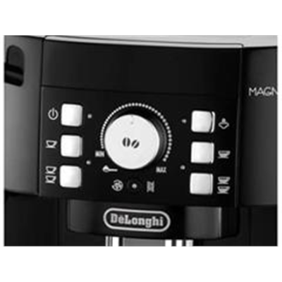 Delonghi  |  Automātiskais kafijas automāts ar piena putotāju  |  Magnifica S ECAM21.117.B  |  15 bar  |  1450 W  |  Melns