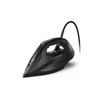 Philips  |  DST7511 / 80  |  Steam Iron  |  3200 W  |  Water tank capacity 300 ml  |  Continuous steam 55 g / min  |  Steam boost performance 260 g / min  |  Black