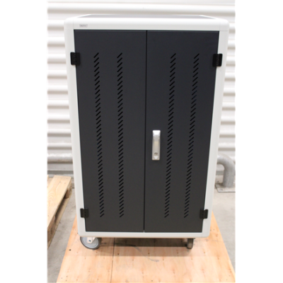 SALE OUT. Digitus Black  |  Charging Trolley 30 Notebooks  /  Tablets up to 15.6"  |  Pressure lock system with swiveling lever handle on the front and back door, lockable; Safety plug socket with switch on the side  |  REFURBISHED, USED, SCRATCHED ON THE