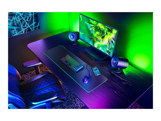 Razer  |  Gaming Speakers with wired subwoofer  |  Nommo V2 - 2.1  |  No  |  Bluetooth